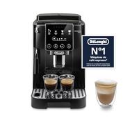 De’Longhi Magnifica Start - Cafetera Superautomática, Espumador de Leche manual, 4 Bebidas One-Touch, Controles Soft Touch, Negro (ECAM222.20.B)
