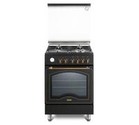 DE LONGHI PEMA664CLSG COCINA A GAS 60CM 4 FUEGOS HORNO ELÉCTRICO ANTRACITA A