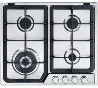 DE LONGHI PFI46GH Quemador Encimera Inox A Gas 58 CM 4 Fuegos Rejillas Fundido