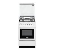 De’Longhi SEW 554 N ED cocina Cocina independiente Eléctrico Encimera de gas Blanco