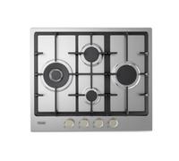 DE LONGHI YLG60RFX Quemador Encimera Acero Inoxidable 4 Fuegos Rejillas Fundido