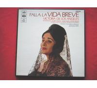 De Los Angeles, Victoria - De Los Angeles, Victoria Falla La Vida Breve 2LP Angel SAN157-8 EX/EX 1966 2 LPs boxed with booklet, Orquesta Nacional de Espana conducted by Rafael Fruhbeck De Burgos