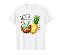 De los trópicos a mi paraíso, Lindas Frutas Camiseta gráfica económica