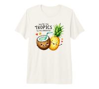 De los trópicos a mi paraíso, Lindas Frutas Camiseta Premium