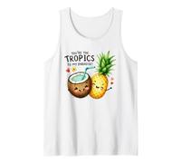 De los trópicos a mi paraíso, Lindas Frutas Camiseta sin Mangas