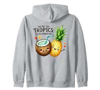 De los trópicos a mi paraíso, Lindas Frutas Sudadera con Capucha