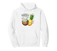 De los trópicos a mi paraíso, Lindas Frutas Sudadera con Capucha
