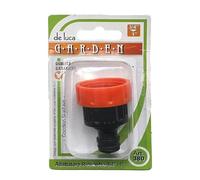 De Luca DEL064 Adaptador X Grifo 3/4" E 1, Negro