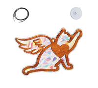 De Lujo Para Mascotas - Arte De Recuerdo Rainbow Maker, Decoración De Vidrieras, Refracción Simbólica De La Luz, Diseño Colorido, Recuerdo Emocional Elegantemente Diseñado |