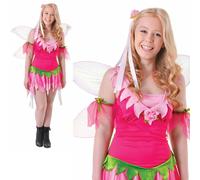 De Lujo para Niñas Fairy Disfraz Infantil Bosque Woodland Ninfa Disfraz Nuevo