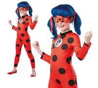 De Lujo para Niñas Milagroso Ladybug Carnaval Disfraz Infantil