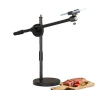 de luz para Selfie con Soporte y Soporte para teléfono, de luz LED de 12 Pulgadas, Soporte de cámara de Brazo articulado, iluminación de Video Profesional para enseñanza en línea
