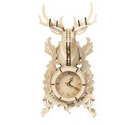 De Madera 3D, - Compact Kit Modelo Reloj Kits, Construcción con Rompecabez, Multipurpose Everyday Utility | Multipurpose Outdoor Indoor Utility Lightweight Ergonomic Modern