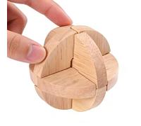 de Madera 3D Educativo de Madera en Forma de