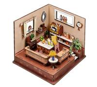 de madera 3D - Juguete interactivo relajante padre-hijo, casa en miniatura, de construcción 3D, juguete interactivo para la motricidad fina | para niños niño estudiantes
