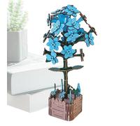 de madera 3D, kit modelo de flor para montar, de madera 3D, para niños, decoración interior, ocio, creativo, escaparate mesa central