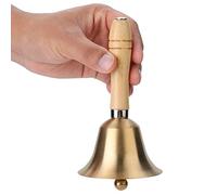 de Madera Bell para Niños en la Escuela El Juguete, Fácil de Sacudir para un Sonido Claro y Ruidoso, Ideal para Juegos y Llamadas de Ayuda