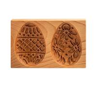 De Madera Cortador Molde De Prensa 3D Pastel De Panadería Herramientas De Molde De Rosa Bisque Limpio Con Madera De Haya Y Material De Aceite De Lino. Y el chocolate