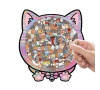 de madera de animales - 135 piezas juego de sociedad de asociación - de madera colorida sobre animales, actividad de aprendizaje educativo para las edades, juego familiar y