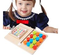 de Madera de Deslizamiento - Juego Educativo de Madera, deslizantes Que Coinciden con Colores y Formas - para niños y niñas niños de Edad Preescolar en casa en Viajes en la