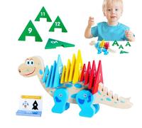 de madera de dinosaurio - Juguete Educativo Interactivo, Cognitivo Y Creativo, Juegos Matemáticas Preescolares | Desarrollo de Habilidades Desde 3 Años, Niños Y Niñas, Educación Temprana,