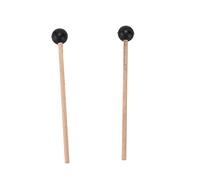 de Madera de la Cabeza Redonda de Goma Etérea | Ideal para Instrumentos de Percusión | Palitos de Arce de Largo Alcance para Marimba y Más | Conjunto de 2