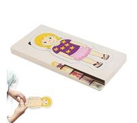 de Madera del Cuerpo Humano: Esqueleto para niños pequeños, Juguete de Aprendizaje, interacción de Juegos educativos, Tablero de Actividades | Recurso de educación en el hogar en el Aula