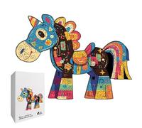 de madera en set - puzzle educativo - Puzzle de madera | para abuelos, nietos, vacaciones familiares, viajes, coche, avión, tren, sala de espera