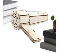 de Madera, Juguete Educativo de Madera 3D para Construir un Secador de Pelo, Kits de Experimentos y Manualidades Científicas, para Niñas Niños Escuela Sala de Juegos Aula Viaje Cumpleaños