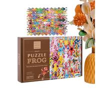 de madera - Juguete educativo de madera para niños, de arte animal - Actividades para padres e hijos de viaje preescolar