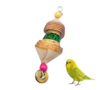 de Madera para Aperitivos para Loros, Accesorio de Jaula Natural | de Masticar Resistente para periquitos, conuciones, capsitte, promoviendo el Instinto Natural y la Salud