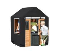 de madera para casa de juegos para niños, impermeable y resistente al polvo, protector para todo tipo de clima, tela Oxford 420D para exteriores