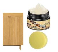 de madera para muebles - Polishing Protective Polishing with Sponge 30 ml - Wood Furniture Wax,for Table Chair Cabinet Door Stairs Sculpture Musical Instrument Cutting Board