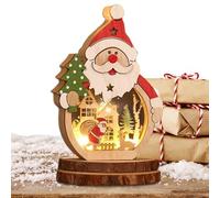 de Madera para Navidad,Creativos Festivos Que Brillan,Colgantes para El Árbol De Navidad - para La Tradición Fiesta Alegría Festival Celebración Familiar Y Diversión En