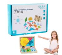 de madera para niños, de cerebro, de bloques de madera para niños, juguete sensorial portátil, divertido juego de almacenamiento para preescolar, guardería