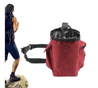 de Magnesita para Escalada en Roca - Bořsa con cinturón Ajustable y Bolsillo con Cremallera - Cordón sin Fugas - Pèrmagnesite Pèr Pèr Escalada en Valle - Paquete Organizador Pèr Gin