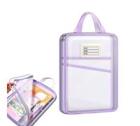 De Malla Con Cremallera - Organizadora De Archivos Reutilizable,Bolsas Con Cremallera Para Organizar,Para Oficina Escuela Puzzles Viaje Aula Estudiante Proyecto Recibos Papel Carta