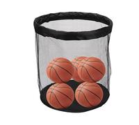 De Malla Para Pelotas Deportivas: Saco De Almacenamiento Para Equipos De Equipo De 15 L, Transportador De Baloncesto De 23,6 X 24,4 Pulgadas, Organizador De Fútbol Duradero, Soporte De Red Trans
