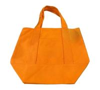 de mano de Halloween para mujer, de playa de Halloween, temática, gran capacidad, reutilizable, para viajes al aire libre, viajes de negocios, playa, compras, Orange, Refer to