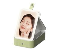 de Maquillaje con Espejo y luz,de Maquillaje con Espejo Iluminado,Organizadora De Cosméticos Patrón De - Estuche para Herramientas y Accesorios de, de de Viaje, de Via