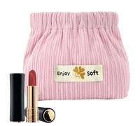 de Maquillaje de Pana,de lápiz Labial de Pana,de Maquillaje de pequeña y Suave - organizadora portátil con Apertura elástica, s de Almacenamiento de para Horquilla, Diadema, Joyas, hisopo de Algo