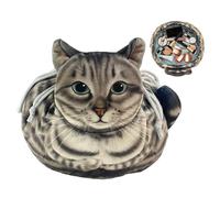 De Maquillaje Gato con Cordón | Organizador De Maquillaje | Organizador Portátil para Mujeres y Adolescentes Gimnasio Viaje Camping