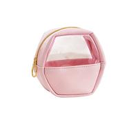 de Maquillaje para Mujeres Bolsa de Maquillaje Organizador Portátil de Cosméticos Almacenamiento Transparente Estuche de Inodoro Caja de Maquillaje de Almacenamiento Caro (F, One Size)