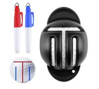 de, Marca de Pelota, Marcador y Líneas de Resistente a la decoloración | Impresión Claro con 2 bolígrafos para Los Amantes de go