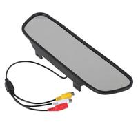 De Marcha Atrás del Coche Cámara Frontal Respaldo 43 Pulgadas Monitor Visión Trasera Coche Sistema Estacionamiento Automático TFT LCD HD con CCD Marcha Atrás(Kit)