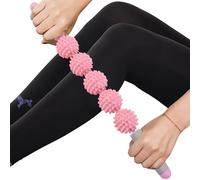 de masaje con rodillo muscular,Stick de masaje Hedgehog Roller Stick para un alivio efectivo instantáneo del dolor muscular y la celulitis | Rodillo de masaje para piernas, herramientas de masaje corp