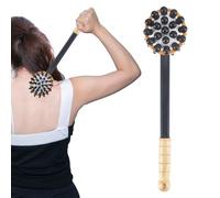 de masaje para cuerpo | Double Side Long Handle Relaxing Tool, Massager Stick with Handheld Round-Headed Hammer, Percussion Massager for Whole Body Shoulder Neck Waist Leg