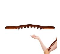 de Masaje Rodillo de Madera,Masaje de Raspado con 8 Bolas - Masajeador Corporal Manual,Para mujeres corredores atletas amantes del fitness pesas bailarines hogar oficina gimnasio estudio viajes