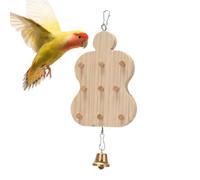 de masticación para loros, juguetes para loros para aves grandes - Bloque de masticación juguetes para loros resistentes al desgaste,Plazo de madera de actividades de animales pequeños resistentes par