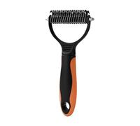 De-Matting Comb, Pet Rake, Pet Grooming Tool, Pet Detangling Rake, Double-Side Design Pet Grooming Tool Puppy Dematting Enhances Grooming Versatile Sturdy Material For Small, Medium, and Large Pets